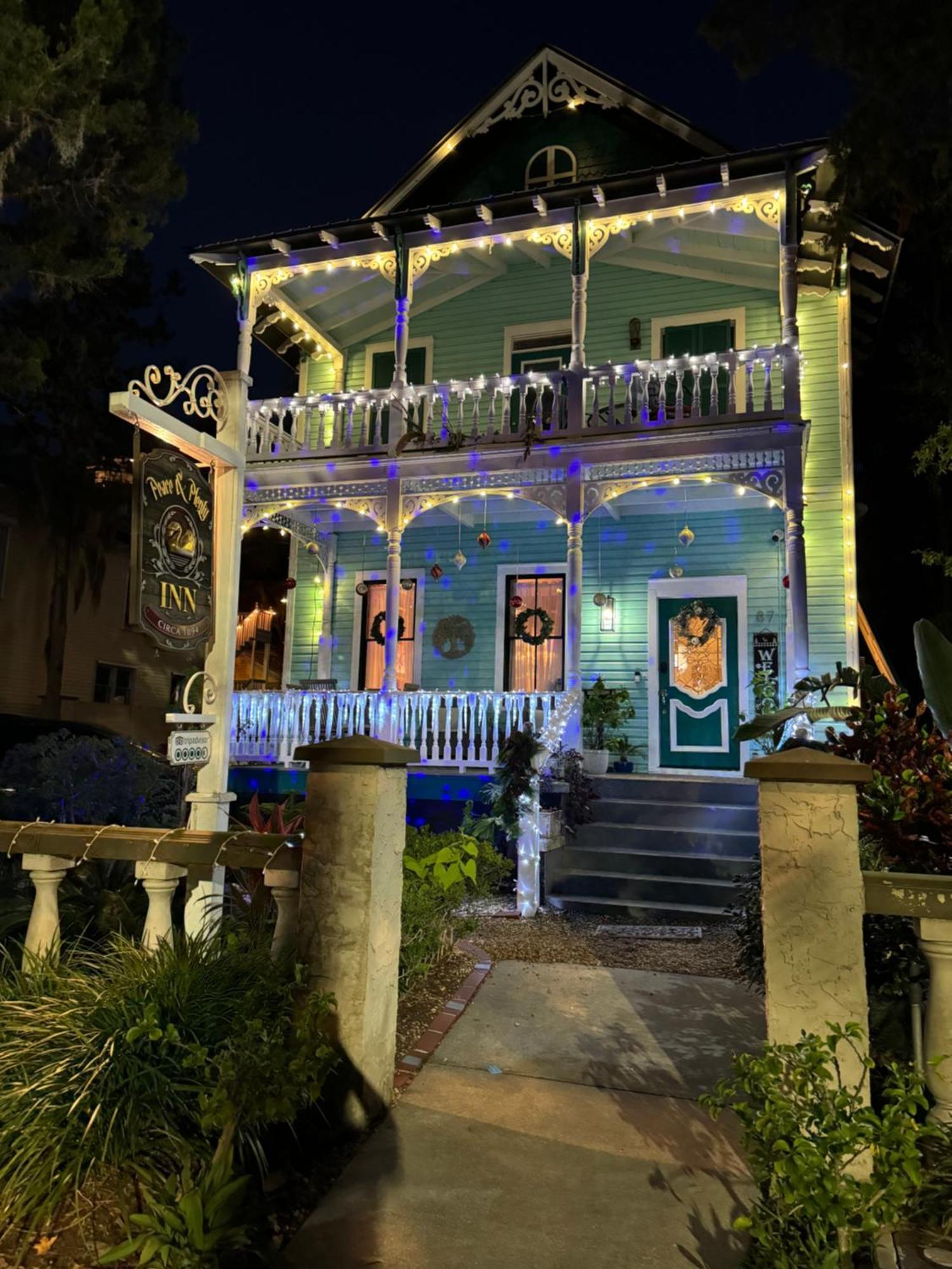Peace & Plenty Inn Bed And Breakfast Downtown St Augustine-Adults Only Сент-Огастин Экстерьер фото
